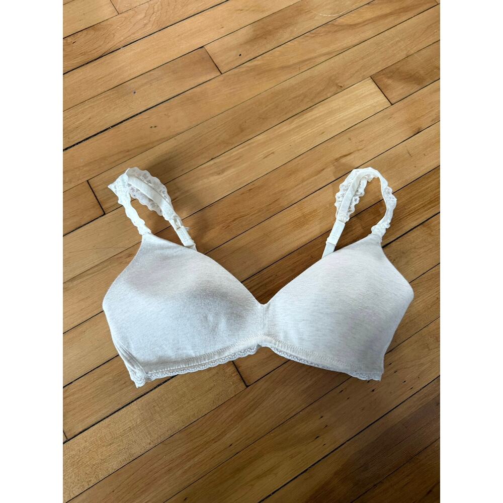 Aerie cream colored lace bra